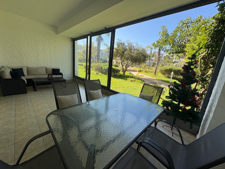 Vue Golf & Mer | Piscine | 2 Chambres | Asilah Marina